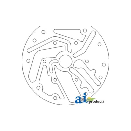 A & I Products Gasket, Trans. Clutch Oil Pump 12" x12" x1" A-R100233